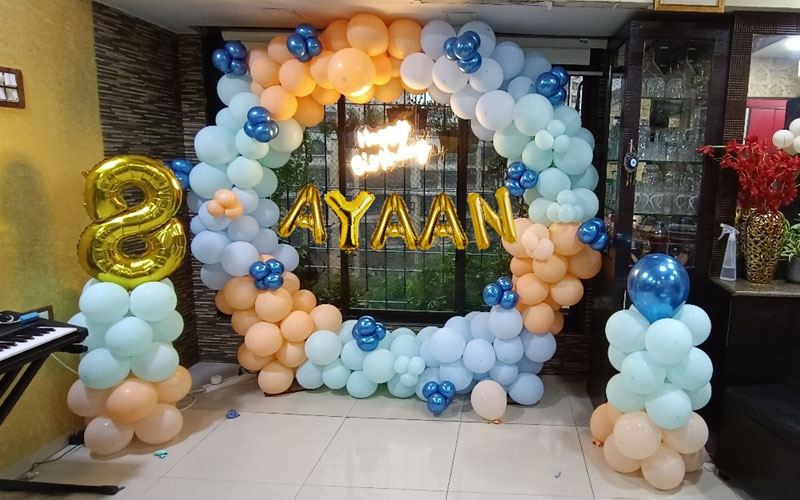 Balloon Decoration For Birthday Party
